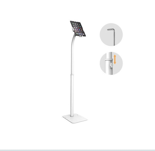 Universal Anti-Theft Height Adjustable Tablet Floor Stand Brateck