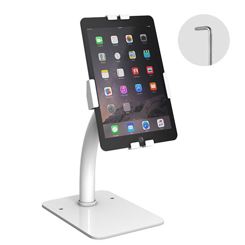 Brateck MPBT-PAD33-03 Universal Anti-Theft Tablet Countertop Fit most 7.9' to 11' Tablets - White 16 - PAD33-03