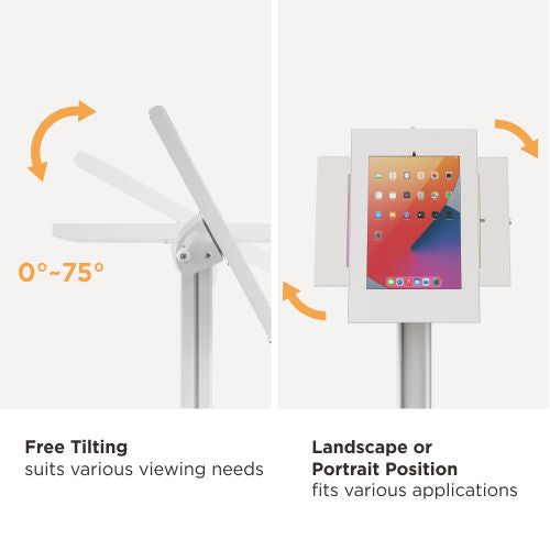 Anti-Theft Countertop Tablet Kiosk - iPad & Samsung Compatible Brateck