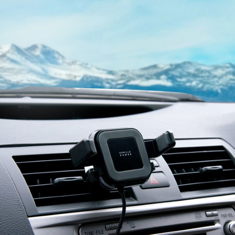 mbeat Gorilla Power 10W Wireless Car Charger | Air Vent & Windshield Mount MBEAT