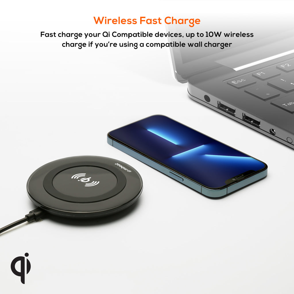 mbeat Gorilla Power 10W Qi Fast Wireless Charging Pad MBEAT