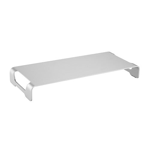 Brateck Slim Aluminum Monitor Riser (500mm x 210mm x 63mm), Fit Screen Size : 11''~32'', Weight Capa - AR-42