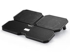 Black Butterfly MULTI CORE X6 Laptop Cooler | 4-Fan Adjustable Cooling DEEPCOOL