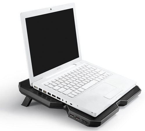 Black Butterfly MULTI CORE X6 Laptop Cooler | 4-Fan Adjustable Cooling DEEPCOOL