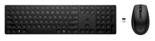 HP 655 Wireless Keyboard & Mouse Combo: Quiet, Slim Design, Long Battery HP