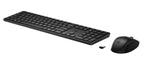 HP 655 Wireless Keyboard & Mouse Combo: Quiet, Slim Design, Long Battery HP