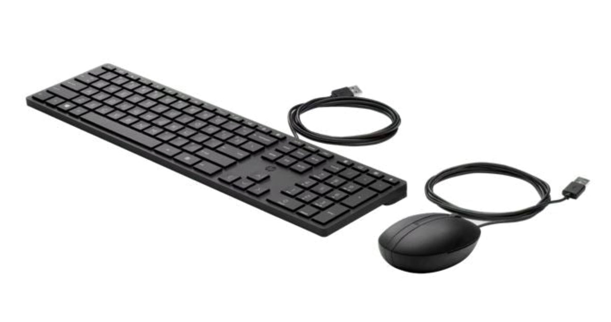 HP Wired Desktop 320MK Mouse and Keyboard (replaces T6T83AA) 