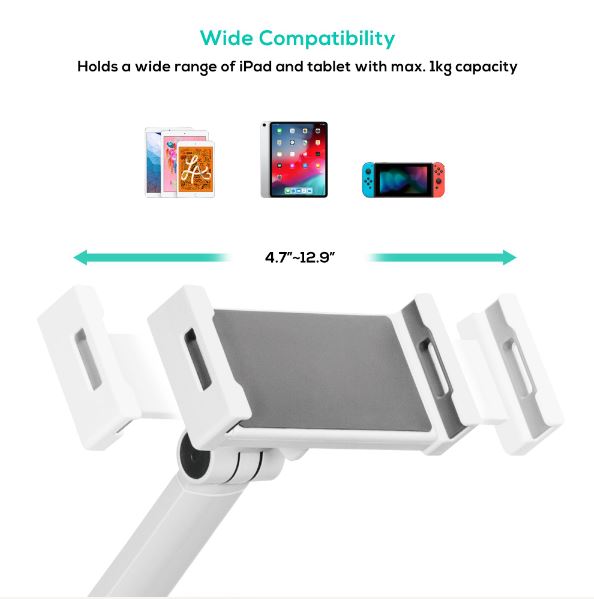 mbeat activiva Universal Adjustable Tablet & iPad Desk Stand MBEAT