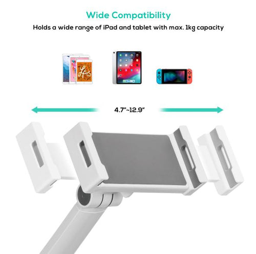 Activiva Adjustable Floor Stand for iPad & Tablets | Hands-Free MBEAT