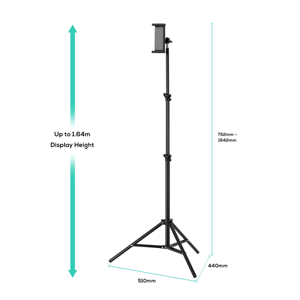 Activiva Universal Tablet & Phone Tripod Stand - Portable & Adjustable MBEAT