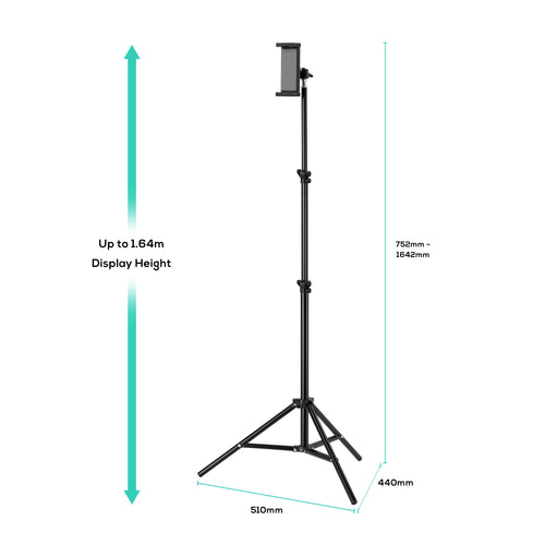 Activiva Universal Tablet & Phone Tripod Stand - Portable & Adjustable MBEAT