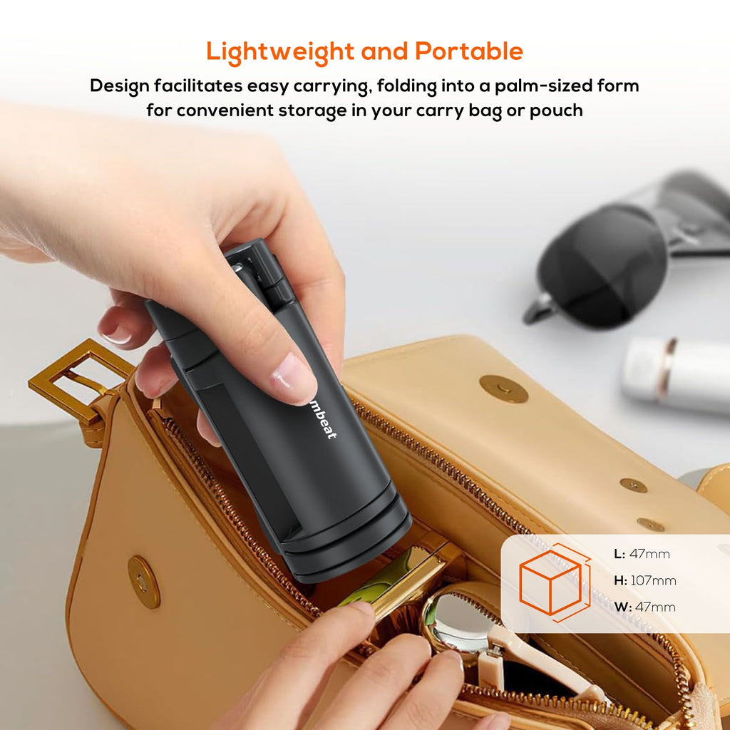 Portable Travel Phone Holder with Adjustable Clamp | Desk & Airplane Stand MBEAT