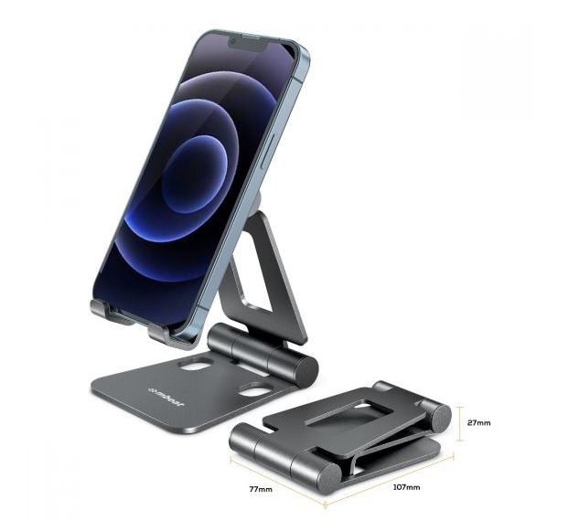 mbeat Stage S2 Portable Adjustable Phone & Tablet Stand Grey MBEAT