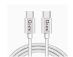 Oxhorn USB C to USB C Fast Charging Cable 100W | E-Marker Chip | 1M White
