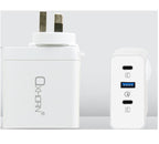 Oxhorn 100W GaN USB-C Fast Charger - 3 Port Laptop & Phone Just You PC