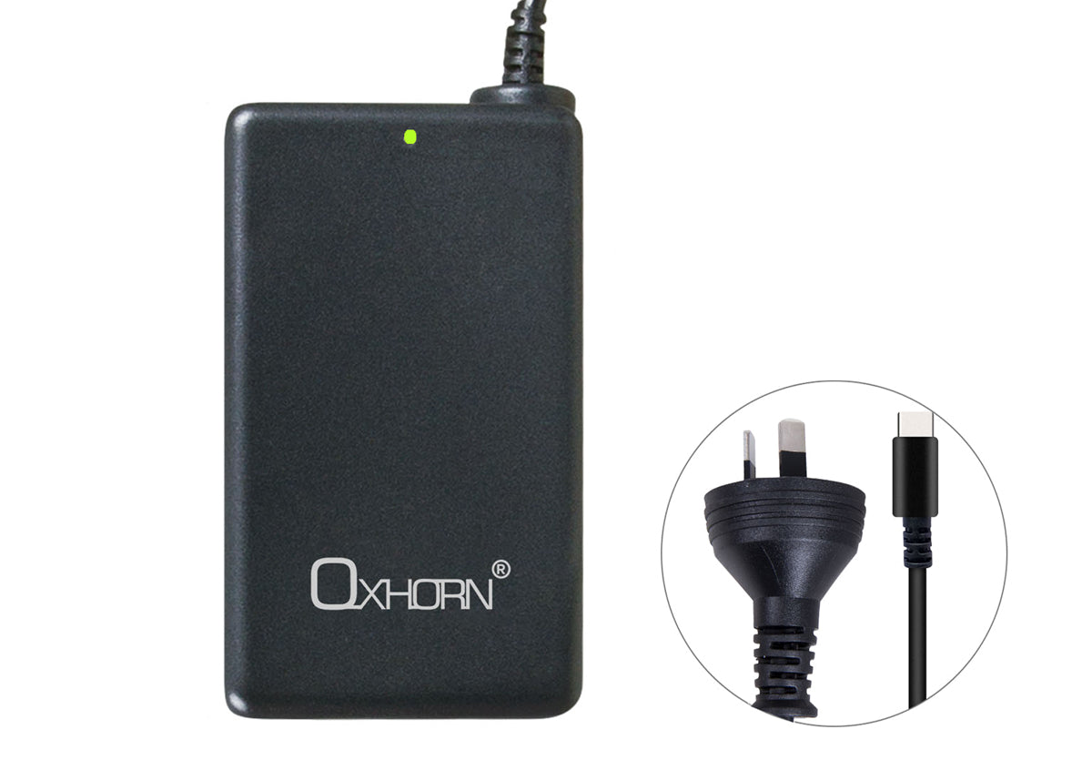 Just You PC Oxhorn 65W AC Power Adapter USB-C Charger Power Delivery for Lenovo HP Dell Asus USB-C Laptop Tabl