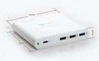 Oxhorn 87W USB-C Fast Laptop & Multi-Device Charger - 4 Ports Just You PC