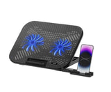 CF200 Laptop Cooling Pad - Adjustable Stand & Dual Quiet Fans Rapoo