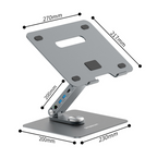 Simplecom CHT660: Adjustable Laptop Stand, USB-C Dock & Dual 4K HDMI Simplecom