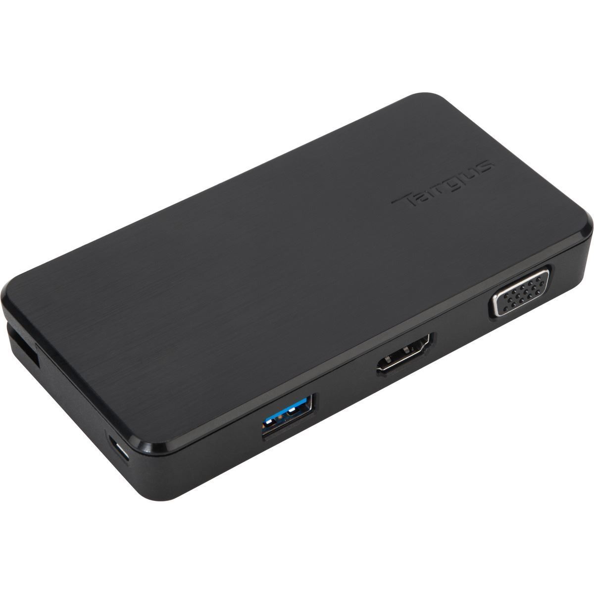 Targus Dual Video Travel Dock - USB-C Mobile Workstation Hub Targus