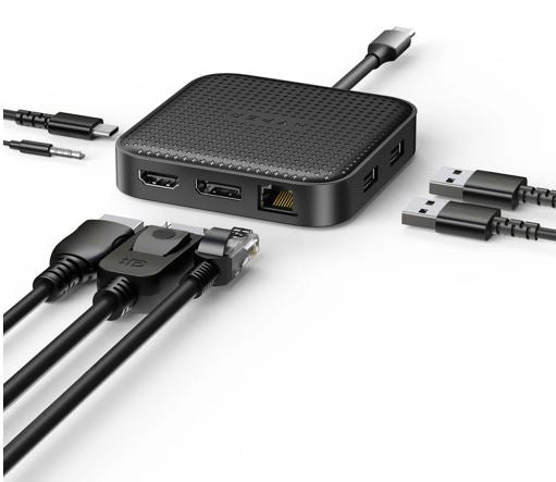 Targus HyperDrive USB4 Mobile Dock - 8K/Dual 4K, 100W PD Targus