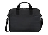 Targus 13-14' Intellect® Slim Briefcase Zippered padded front pocket Removable adjustable shoulder strap carry