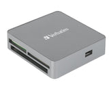 Verbatim USB 2.0 Multi-Card Reader & 3-Port Hub Verbatim