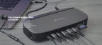 Verbatim USB-C 13-in-1 Triple Monitor Docking Station with 70W Power Verbatim