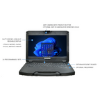 DURABOOK S14I Rugged Laptop - Intel Ultra 5, Win 11, Wi-Fi 7 Durabook