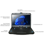 DURABOOK S15 Rugged Laptop - 1000 Nits Daylight Display Durabook