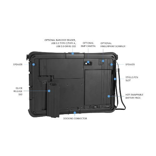DURABOOK U11 Rugged Tablet | 11.6 FHD | i5 | Win 11 Pro Durabook