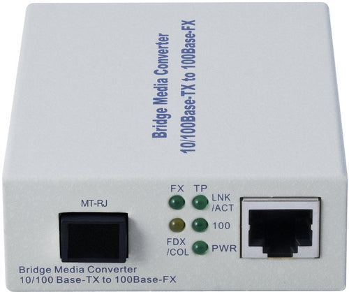 ALLOY FCR200MT Fast Ethernet Copper to Fiber Converter - Standalone/Rack Alloy