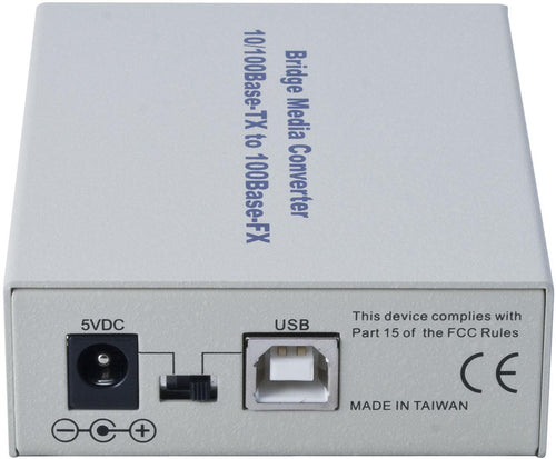 ALLOY FCR200SC.10015 Fast Ethernet Singlemode Fiber Media Converter 100Km Alloy
