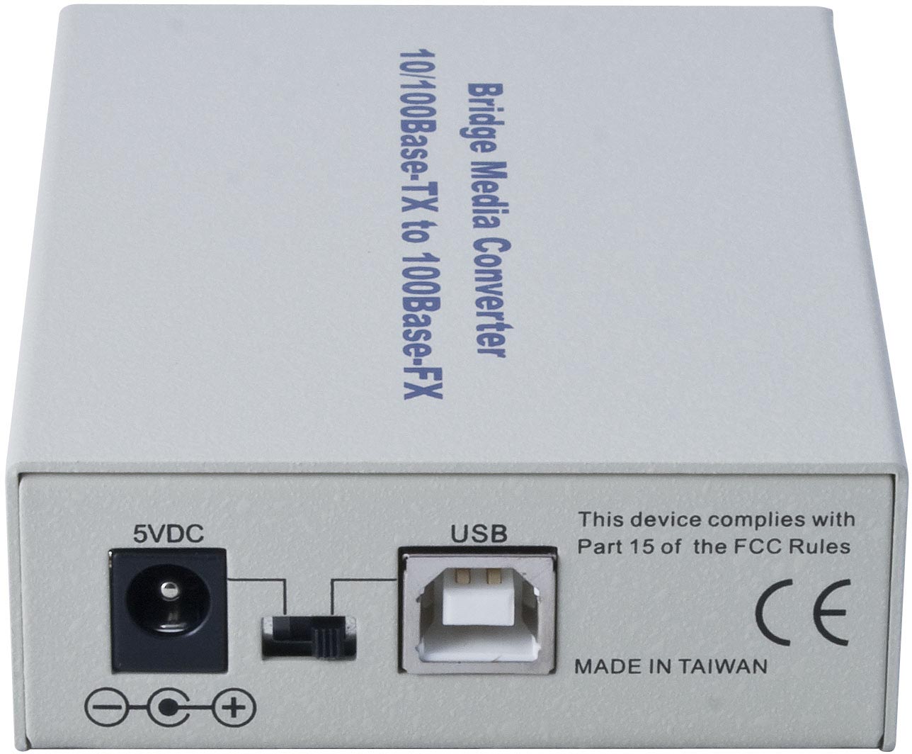 Alloy FCR200STR Ethernet to Multimode Fiber Converter - 2km Range Alloy