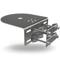 Panorama SAB-309 Wall/Pole Mount Bracket for LPMM/LGMM Antennas PANORAMA