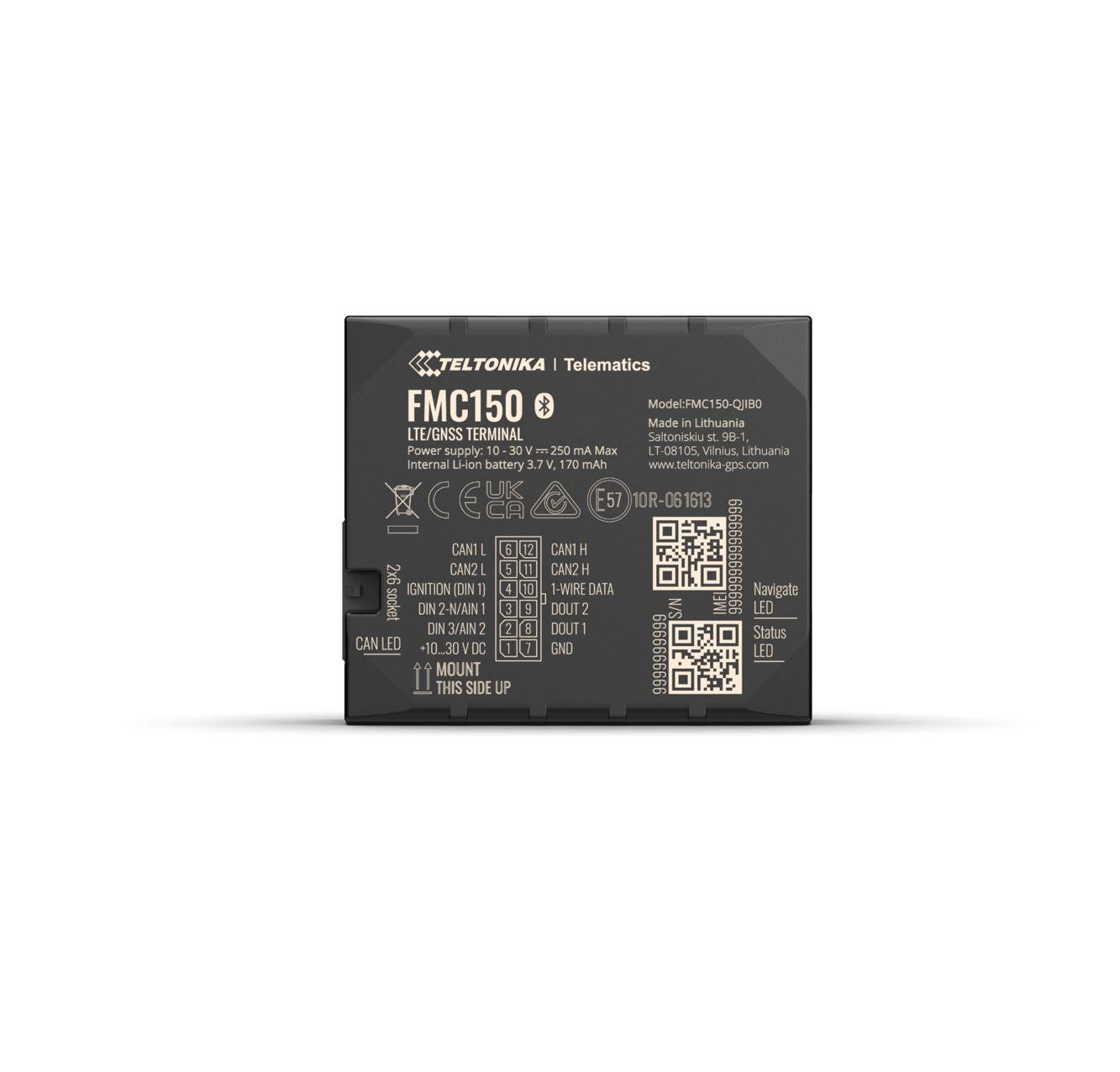 Advanced Vehicle GPS Tracker with CAN Bus & Internal Antennas Teltonika