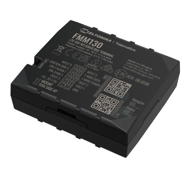 Teltonika FMM130 GPS Tracker: Vehicle & Asset Tracking with Backup Battery Teltonika