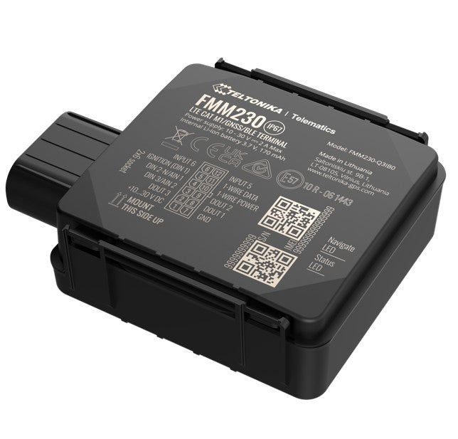Teltonika FMM230 Water-Resistant 4G GPS Tracker - IP67 Cat M1 Teltonika