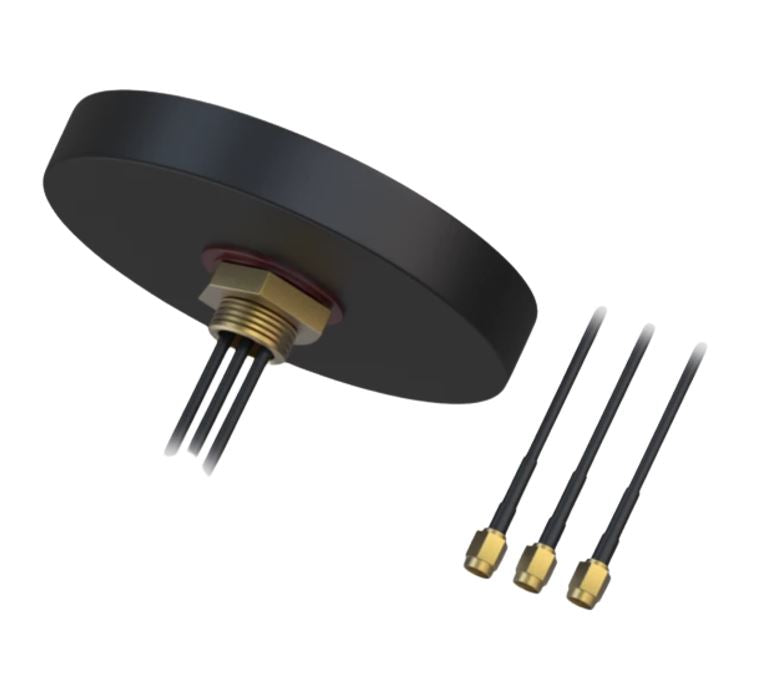 Teltonika Combo SISO Mobile/GNSS/WIFI Flush Mount Mobile Antenna for Vehicle/Cabinet - Compatible with TRB245 and TRB 255 Teltonika