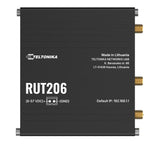 Teltonika RUT206 Industrial 4G Router, Cat 4, RS232 & RS485 for serial communication, 2-PIN POWER INPUT, Active and Passive PoE inputs Teltonika