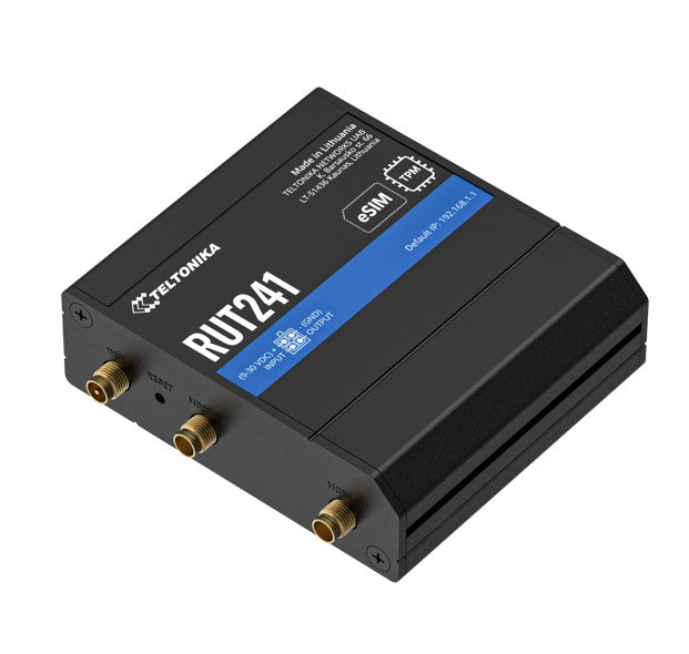 Teltonika RUT241 Compact 4G LTE Industrial Router for Reliable Internet Teltonika