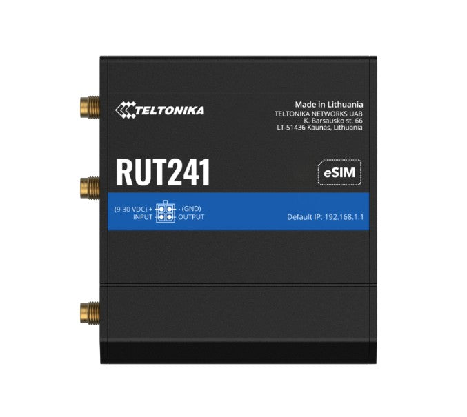 Teltonika RUT241 Industrial Cellular Router, Instant LTE Failover, Compact and Powerful Industrial 4 - RUT241065000