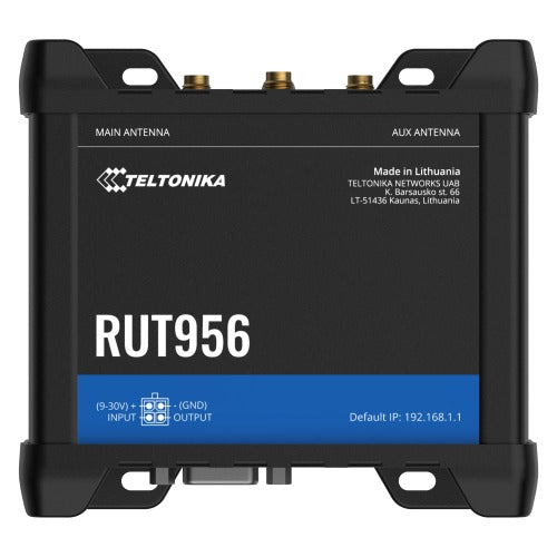 Teltonika RUT956 Global Industrial 4G LTE Cellular Router 