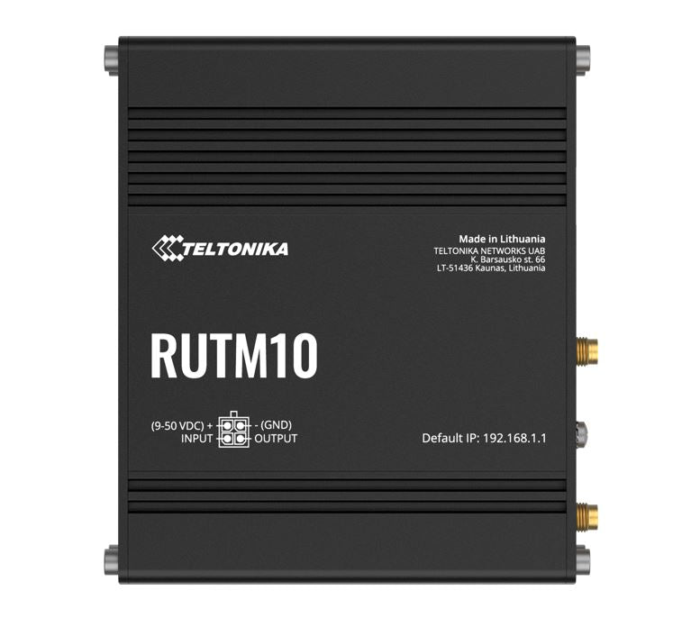 RUTM10 Router: Robust Wi-Fi & Ethernet for Reliable Connectivity Teltonika