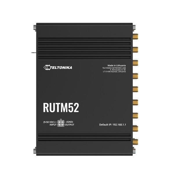 RUTM52 5G Router: Fast & Reliable Mobile Internet Kit Teltonika