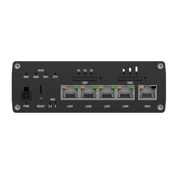 Teltonika RUTM54 Industrial 4G LTE Router with GPS & Wi-Fi Teltonika