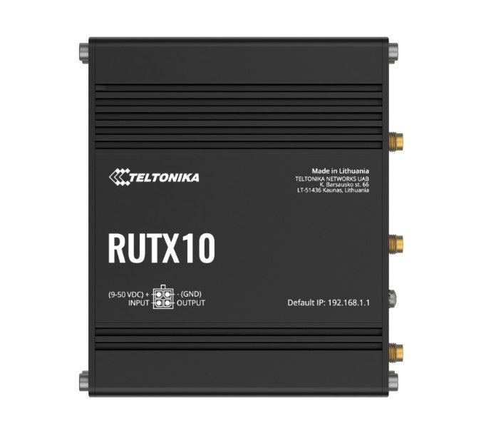 Teltonika RUTX10 High-Performance Industrial & Business Wi-Fi Router Teltonika