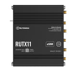 Teltonika RUTX11 Industrial Cellular eSIM Router, 4G LTE CAT 6, Dual SIM with auto failover, Backup - RUTX11240200