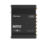 Teltonika RUTX12 Dual LTE CAT 6 Industrial Cellular Router, Dual SIM CAT6 4G LTE Router/Firewall wit - RUTX12000200/RUTX12200