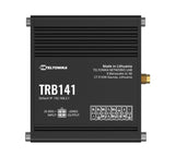 Teltonika TRB141 Industrial Rugged GPIO LTE Gateway, 4G/LTE (Cat 1), I/O Connector Block, Micro-USB - TRB141106000